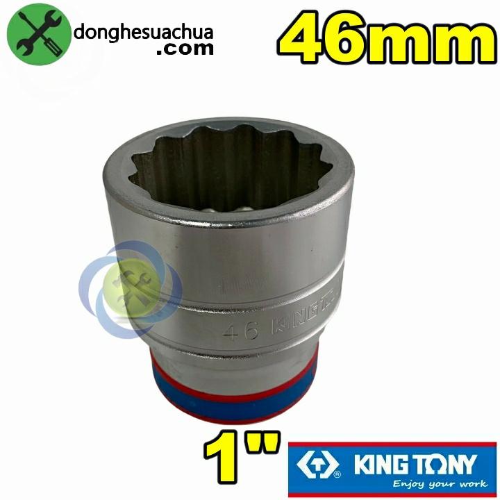 Tuýp 46mm loại 1 inch ngắn 12 cạnh Kingtony 833046M