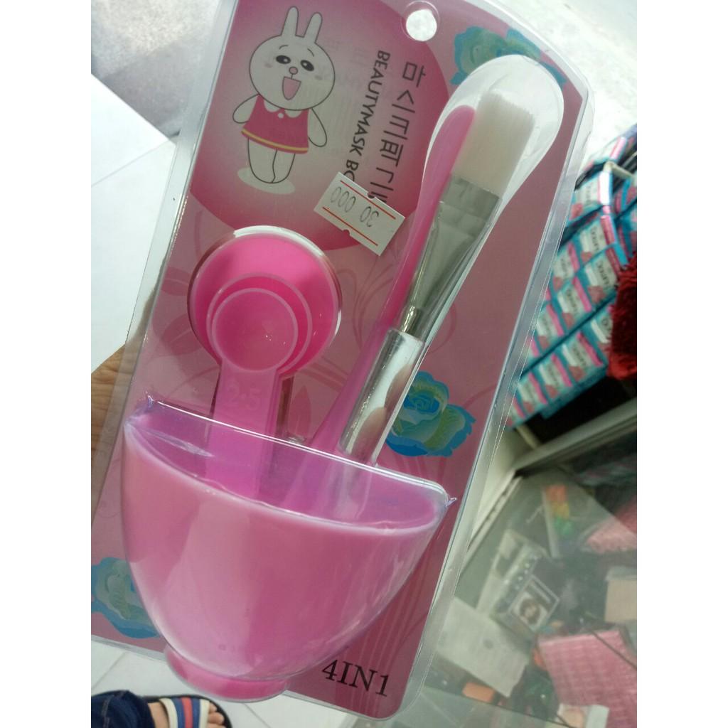 Bộ Chén Pha Bột Mặt Nạ Hàn Quốc Loại XỊN