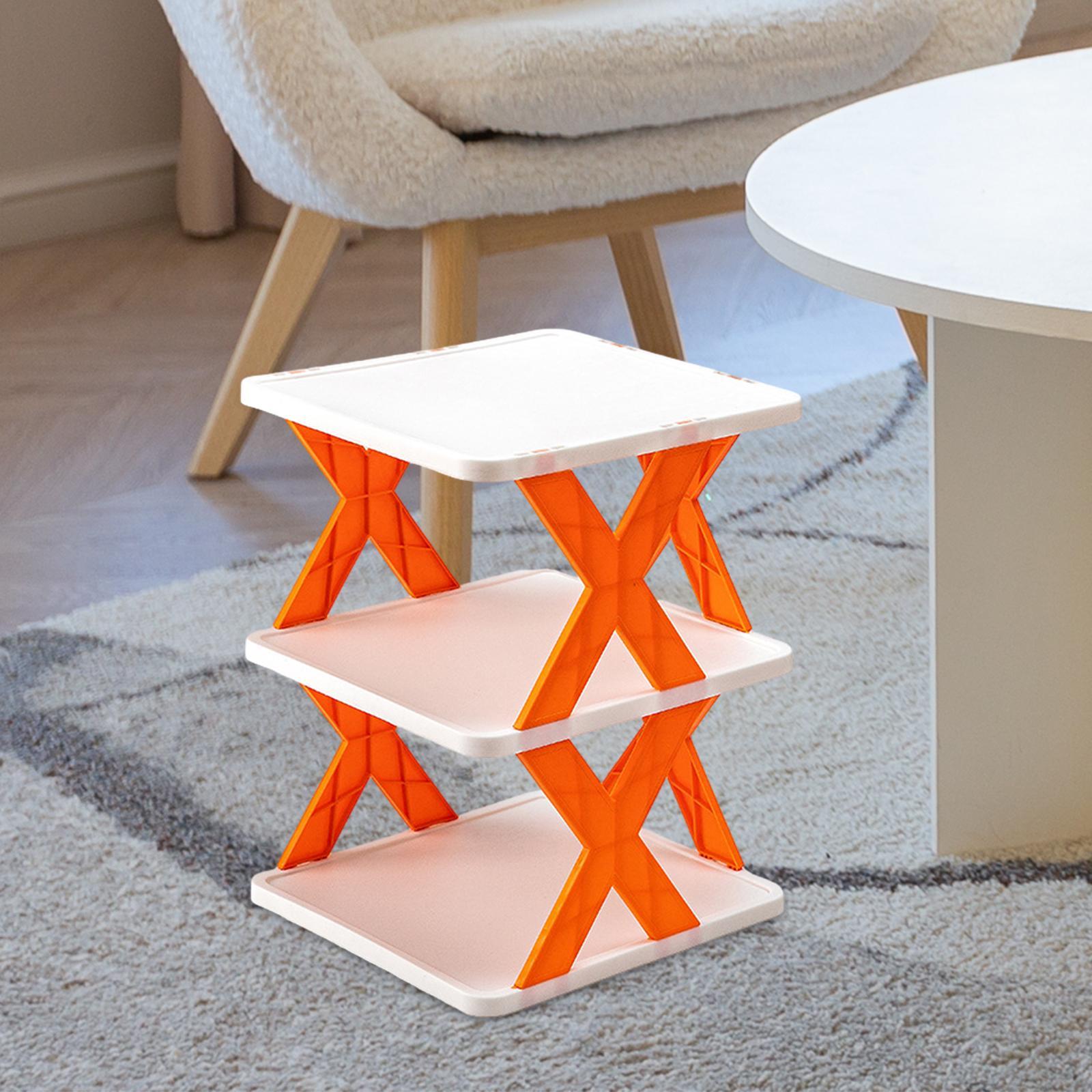 Foldable Shoe Rack Multi Layer Shoe Storage Organizer for Entryway Dorm Home