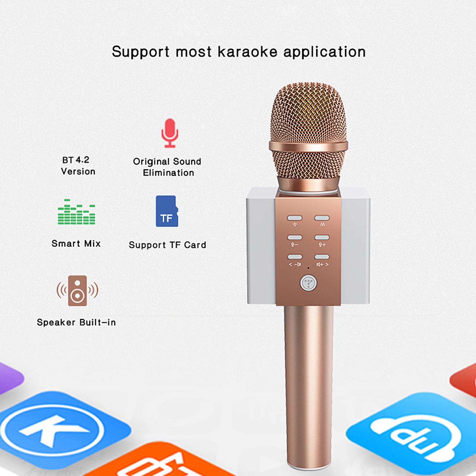 Micrô Karaoke không dây TOSING 008 có loa Bluetooth 2 trong 1 cho IOS