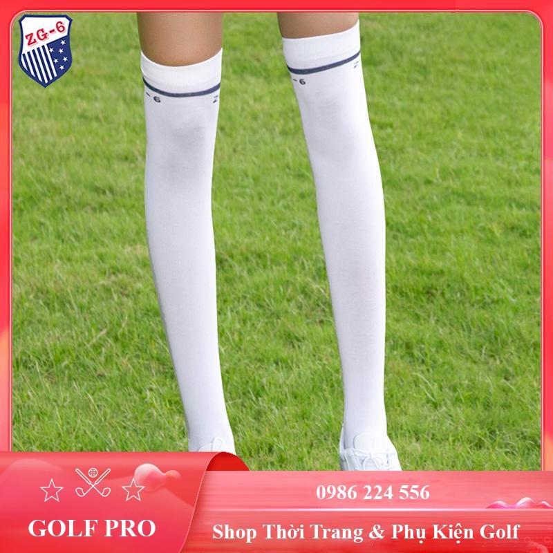 Tất Vớ Golf PGM Nữ Thể Thao Thiết Kết Thoáng Khí Êm Chân Khử Mùi ZG - 6 Cao Cấp TG019