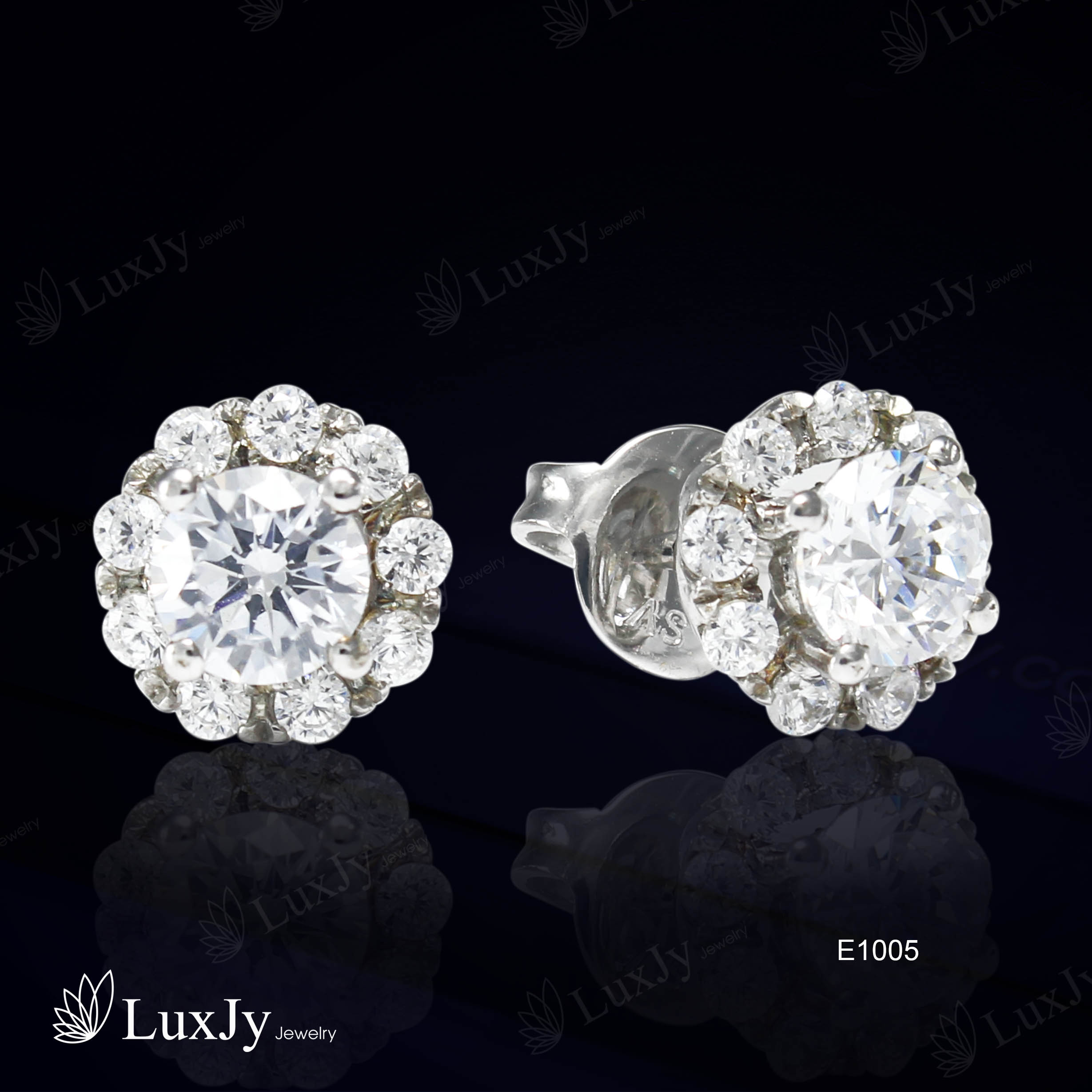 Bông Tai LuxJy Jewelry E1005