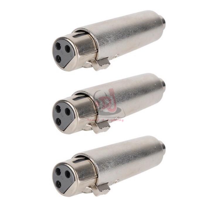 Combo 2 cái rắc chuyển XLR sang hoa sen, Jack XLR, Jack av, Jack hoa sen, Jack chuyển