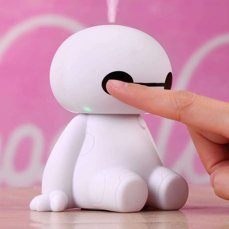 120Ml Hoạt Hình USB Máy Tạo Độ Ẩm Không Khí Cho Gia Đình Siêu Âm Thanh Xe Hơi Phun Sương Tạo Mini Văn Phòng Của Máy Lọc Không Khí