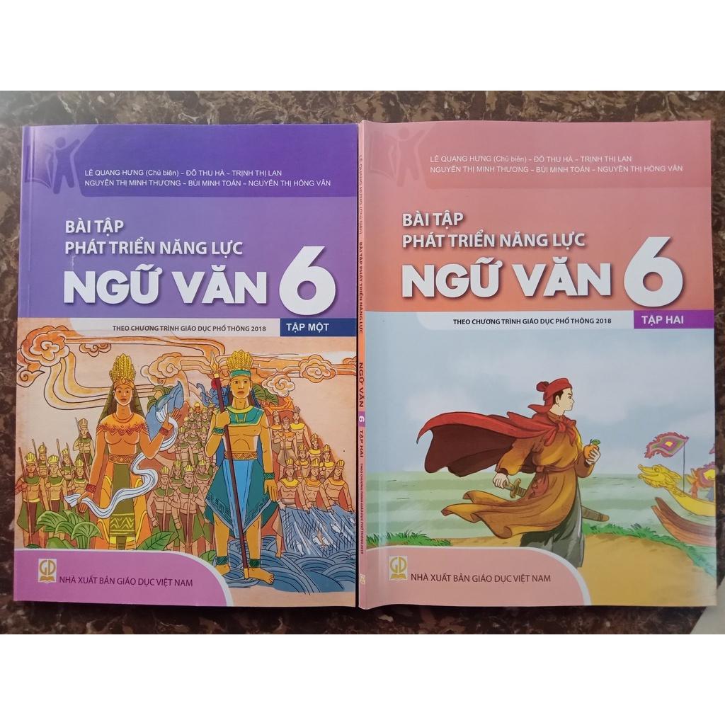 Sách - Combo Bài tập phát triển năng lực ngữ văn 6 (2 tập) - Theo chương trình giáo dục phổ thông 2018