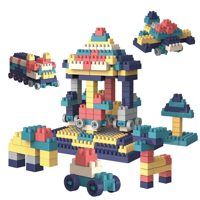 Đồ chơi Lego, Đồ Chơi Lắp Ghép 520 Chi Tiết Bằng Nhựa An Toàn- Giúp Bé Sáng Tạo Thông Minh -Vui Chơi- Hàng Loại 1-MINIIN