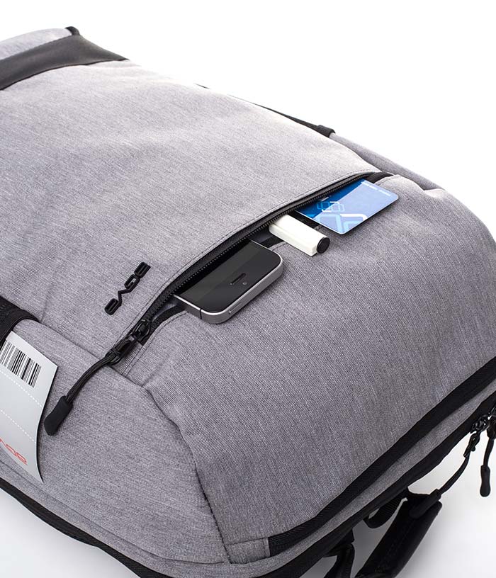 Balo AGVA Traveller Daypack 15.6 inch - Mã LTB357GREY (Xám) - Ba lô Phù hợp du lịch ngắn ngày - Có ngăn đựng giày riêng - Bảo hành chính hãng 2 năm