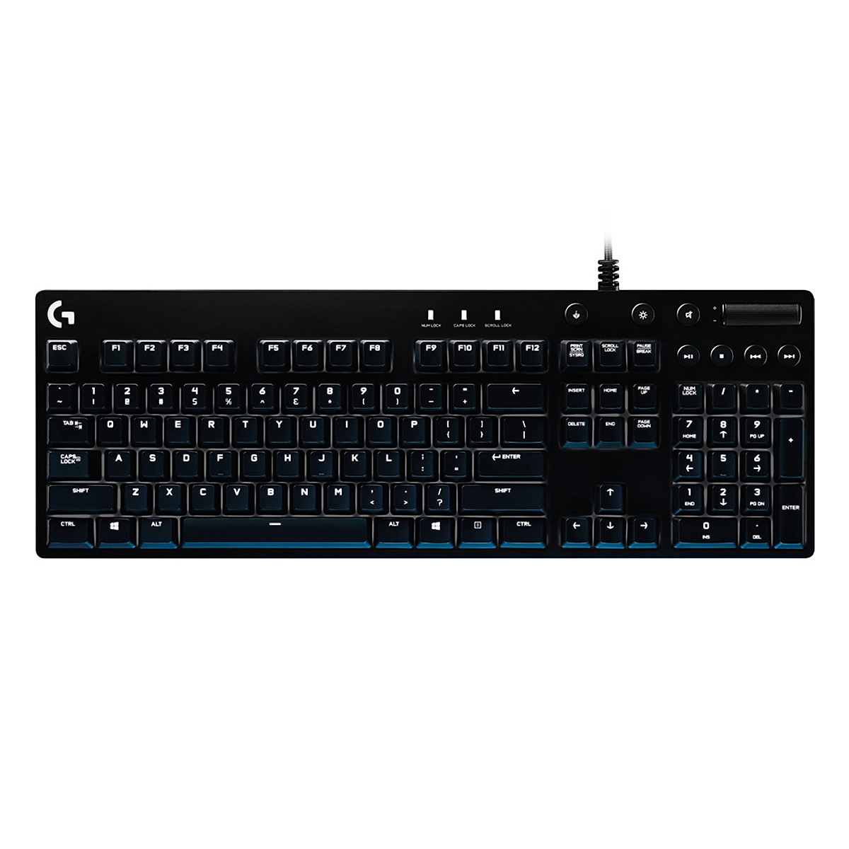 Bàn phím cơ có dây gaming Logitech G610 Orion - Đèn Led, nhấn 26 phím đồng thời - Hàng Chính Hãng