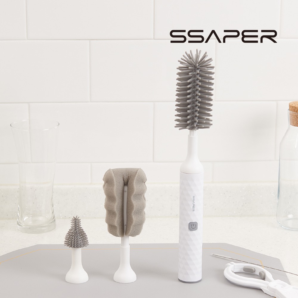 Bộ dụng cụ rửa bình SSaper Korea Hàng chính hãng