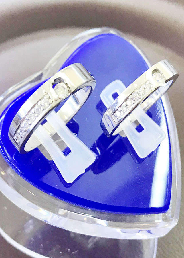 Nhẫn Đôi Bạc ND1110 Medium