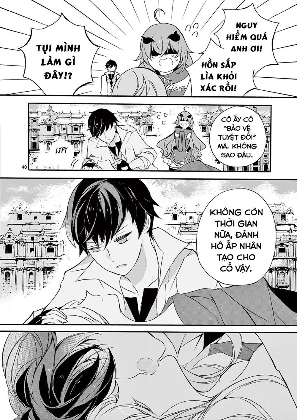 từ "kị sĩ rồng" mạnh nhất thành "người vận chuyển", và bằng cách nào đó, tôi trở thành chỗ dựa của những anh hùng. chapter 3.5 4