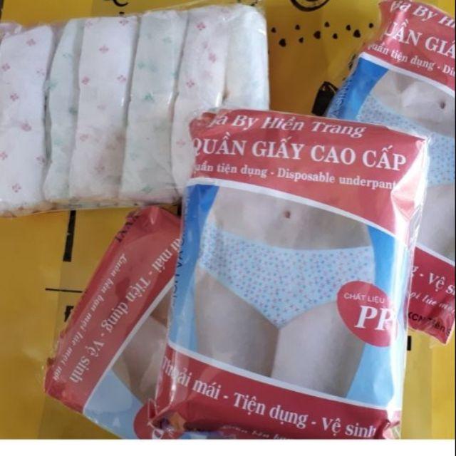6Chiếc quần lót giấy cho mẹ sau sinh