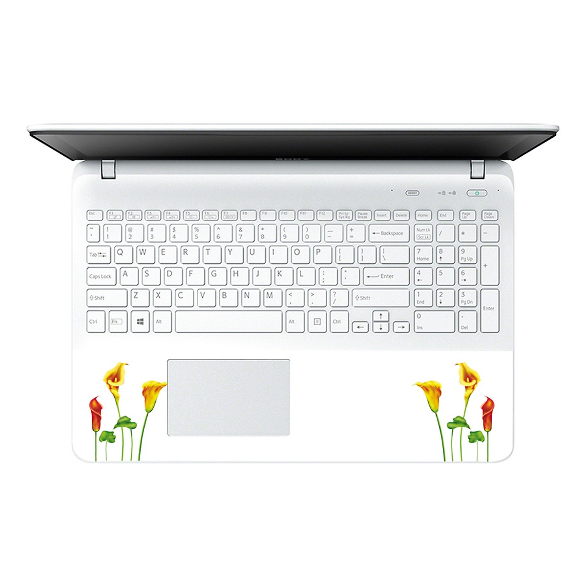 Miếng Dán Decal Dành Cho Laptop Mẫu Hoa Văn LTHV-184 cỡ 13 inch