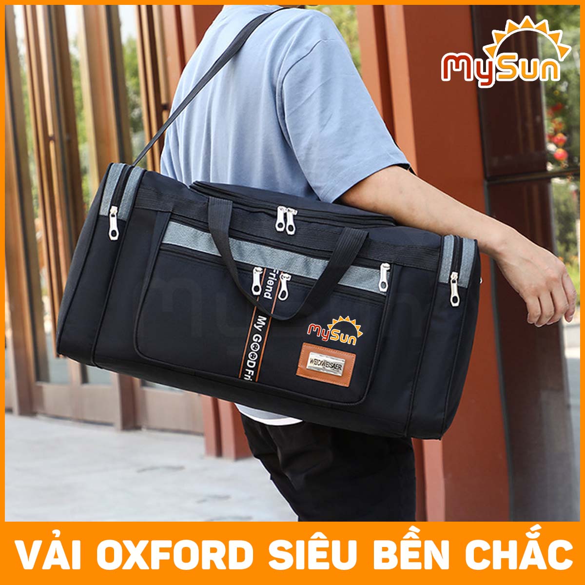 Balo du lịch nam chống nước cỡ lớn đẹp thể thao cao cấp chính hãng MySun WWS