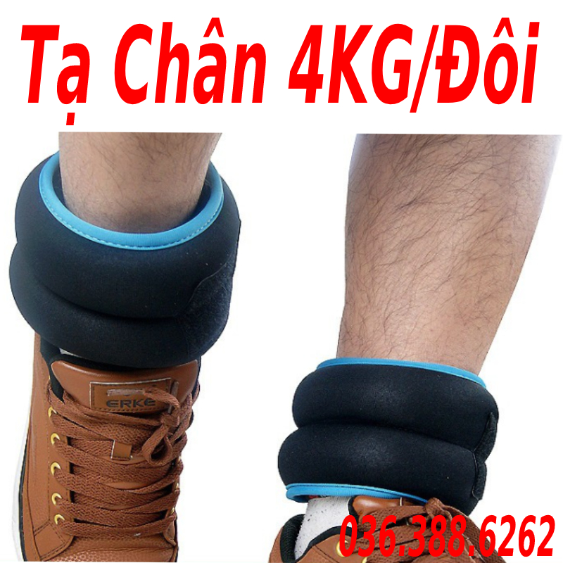 Tạ đeo chân tay chạy bộ tập gym , tập thể hình chuyên nghiệp ( 1 đôi 2kg /1 chiếc )