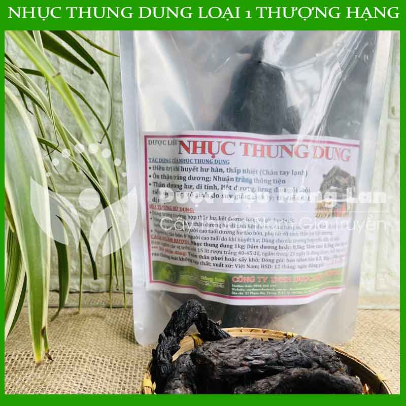 Nhục Thung Dung khô đóng gói 1kg hút chân không