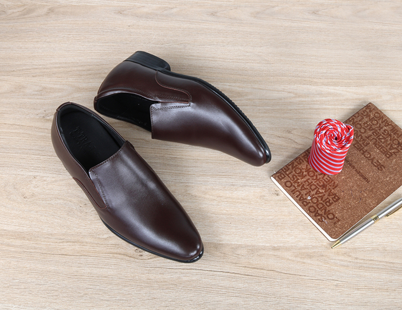 GIÀY TĂNG CHIỀU CAO GIÀY CAO DÀNH CHO NAM GIỚI S970 ĐEN TRƠN - CAO 8CM GIÀY ĐỘN NAM CAO VƯỢT TRỘI