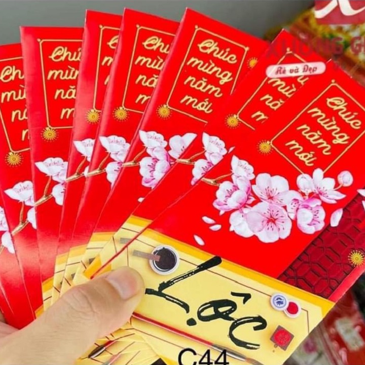 Combo 100 Bao Lì Xì Tết 2022 Mang Lại May Mắn Cho Năm Con Hổ Phát Tài