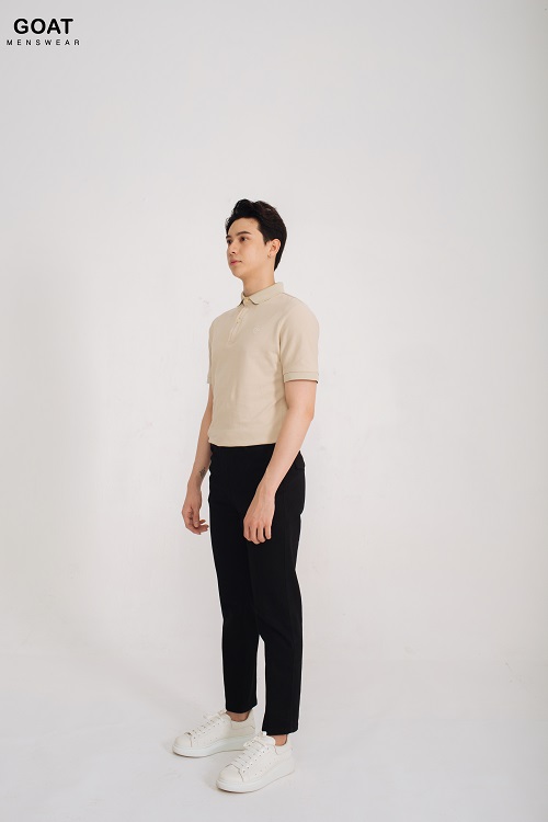 Áo Thun Polo Nam Tay Ngắn Cổ Bẻ GOAT MENSWEAR