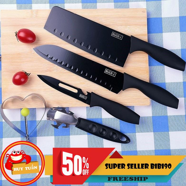 Bộ dao nhà bếp 5 món đa năng buck