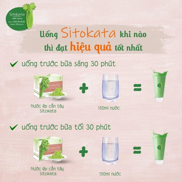 Combo 2 Bột Cần Tây Sitokata Nhật Bản (Tặng Kèm 6 Túi Lọc Trà Ổi Orihiro Nhật Bản + Bình Nước + Cẩm Nang Giảm Cân 7 Ngày)