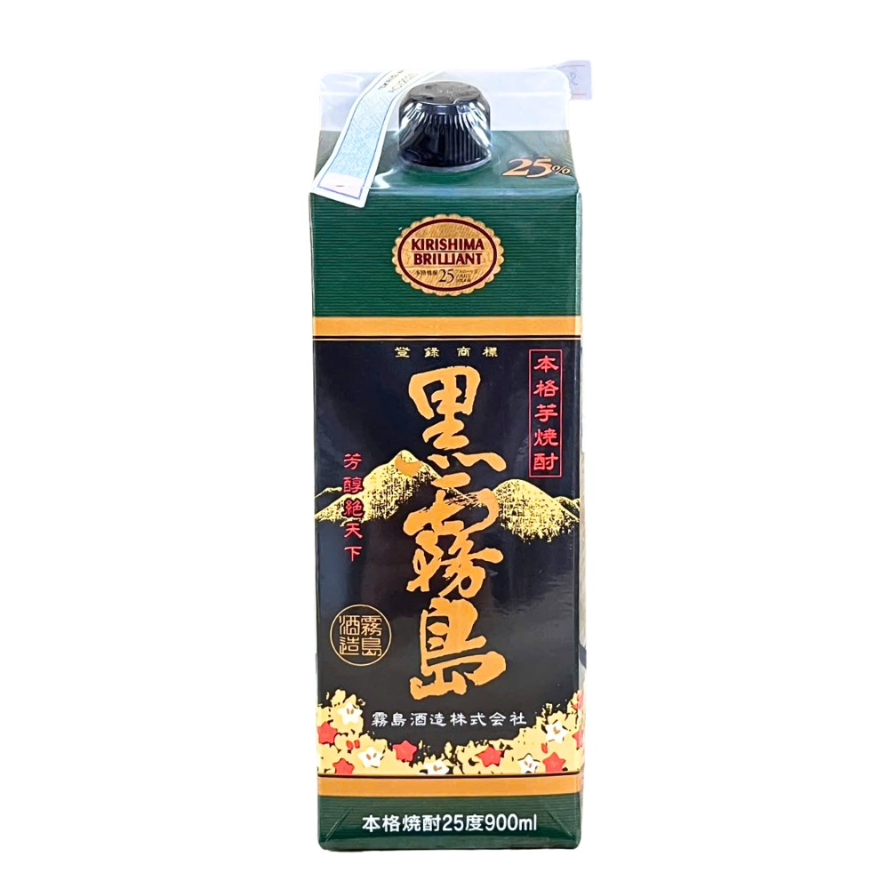 Rượu Shochu Slimpack Kuro Kirishima Imo 25% 900ML