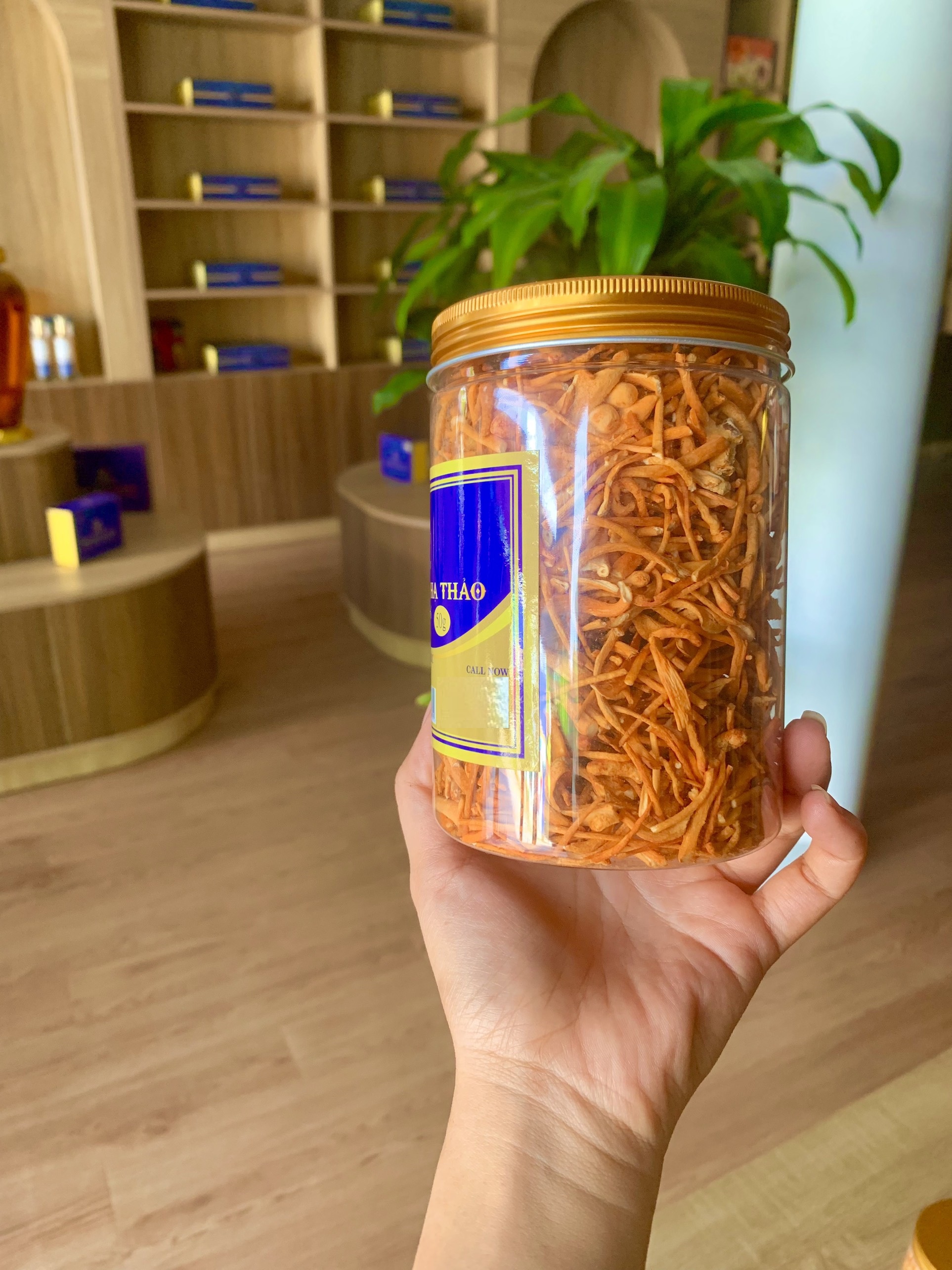 Đông trùng hạ thảo sấy thăng hoa, loại 2- 50g chính hãng
