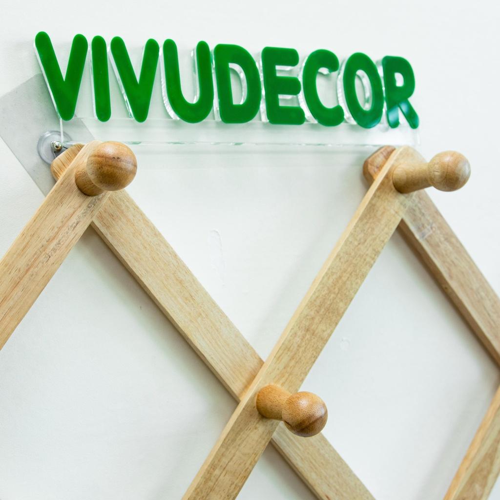 Móc treo tường VIVUDECOR MT02 10 nhánh