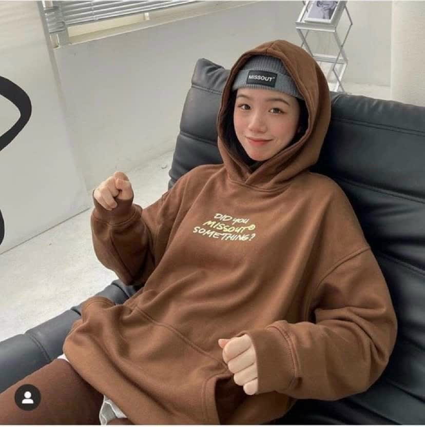 Áo STARS HOODIE, Áo HOODIE ZIP LOGO, Áo Hoodie Nỉ Lót Bông form rộng Did You unisex , Áo Hoodie nỉ DID You màu nâu unisex ảnh thật, áo khoác hoodie did you miss out something