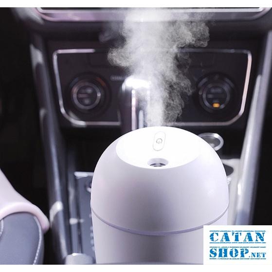 Máy xông tinh dầu Mini Humidifier cho phòng ngủ và trên xe hơi, Máy khuếch tán tinh dầu phun sương tỏa hương thơm