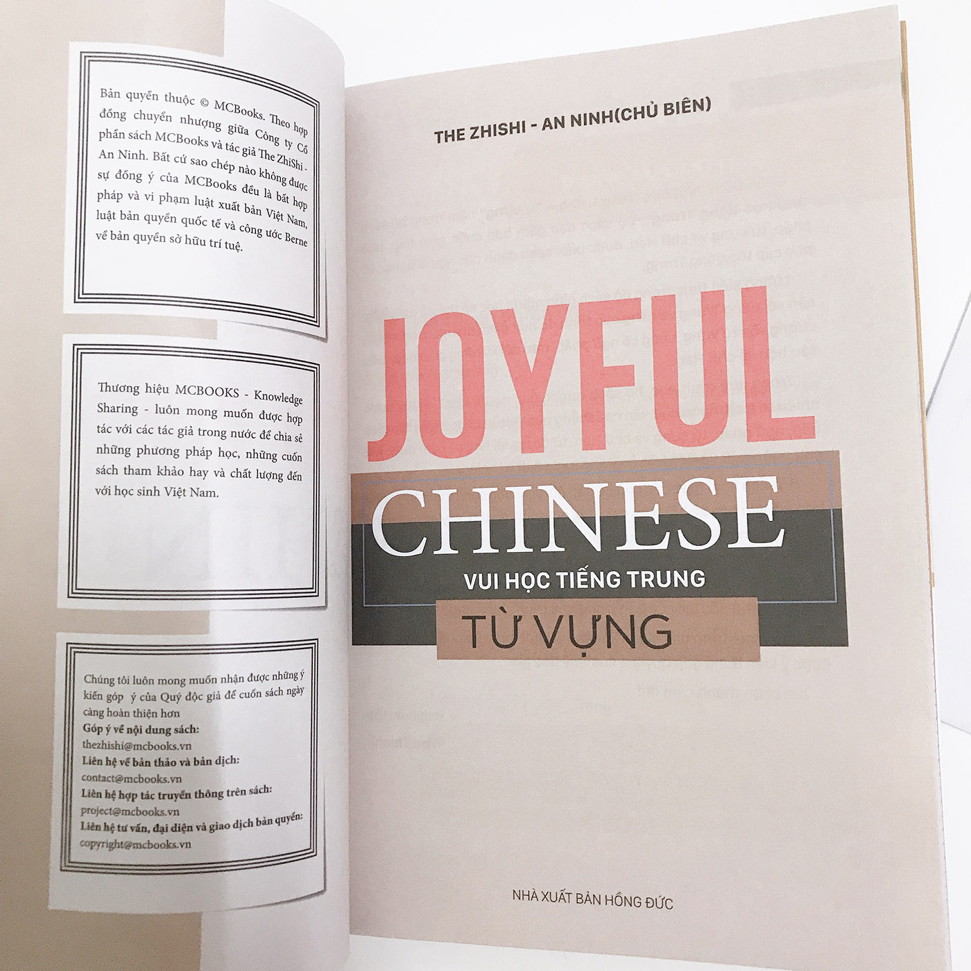 Chinese Joyful - Vui học tiếng Trung - Từ Vựng + DVD tài liệu quà tặng