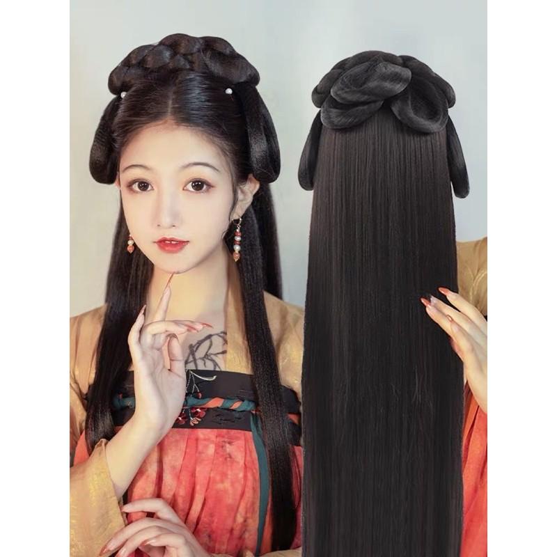 Tóc cổ trang hàng đẹp có sẵn y hình