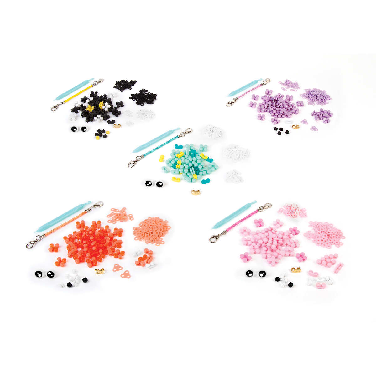Đồ Chơi Bộ Làm Vòng Tay Tình Bạn Và Thú Cưng LinXo Chim Cánh Cụt MAKE IT REAL 6101MIR/BLK