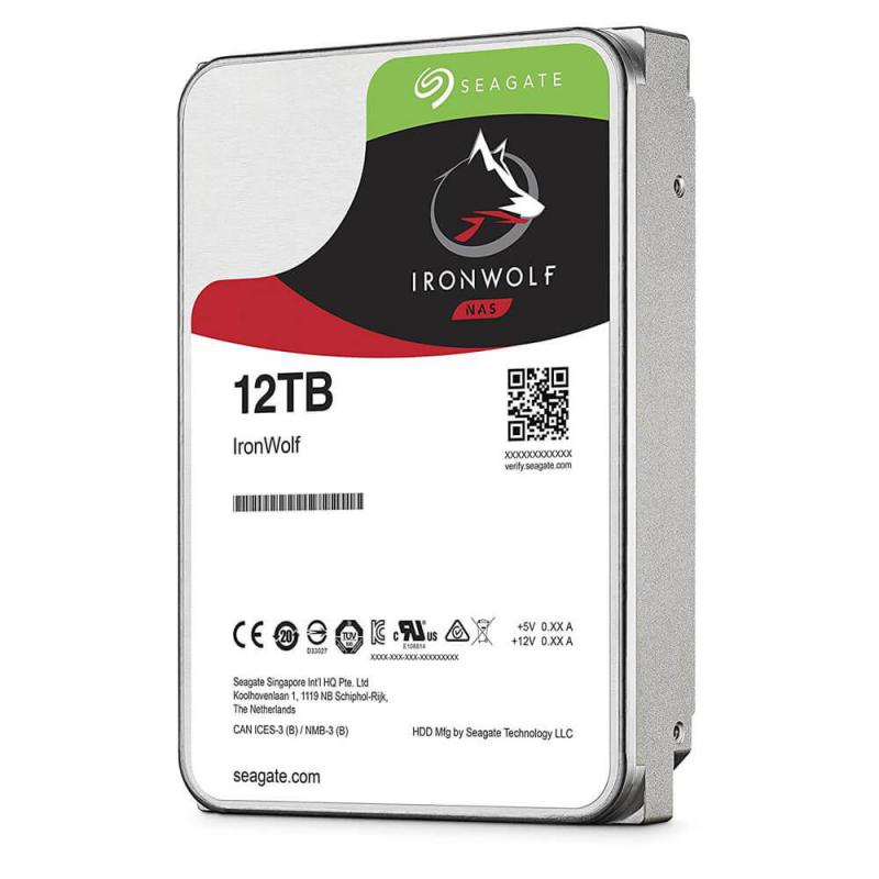 Ổ Cứng HDD NAS Seagate IronWolf 12TB/256MB/3.5 - ST12000VN0007 - Hàng Chính Hãng