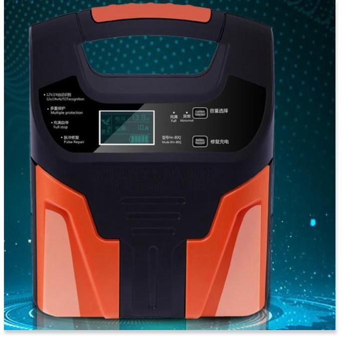 Thiết bị sạc bình ắc quy 12v/24v xe máy, ô tô, xe tải