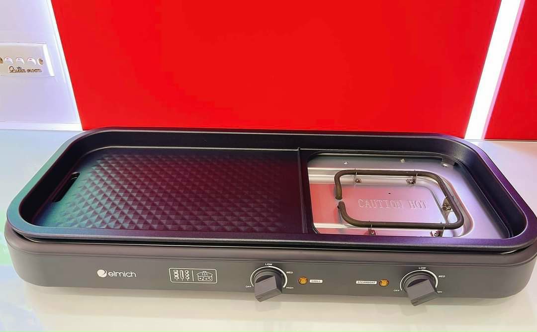 Bếp Nướng Lẩu Đa Năng Elmich EDA-0847 - Hàng Chính Hãng