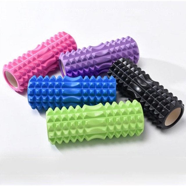 Con Lăn Foam Roller Massage Có Gai, Ống Lăn Giãn Cơ Bắp (Kích thước 33 x 14 cm) - Inbox Shop lựa màu