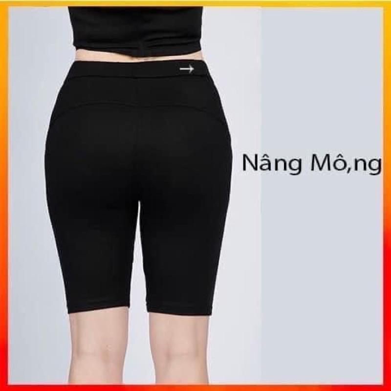 Quần legging lửng nâng mông