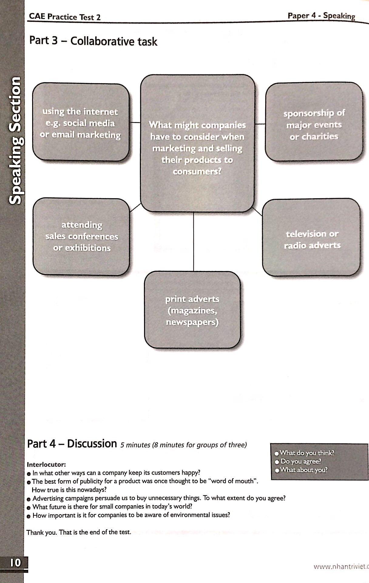 Sách Succeed In Cambridge English - Advanced 10 CAE (Kèm CD)