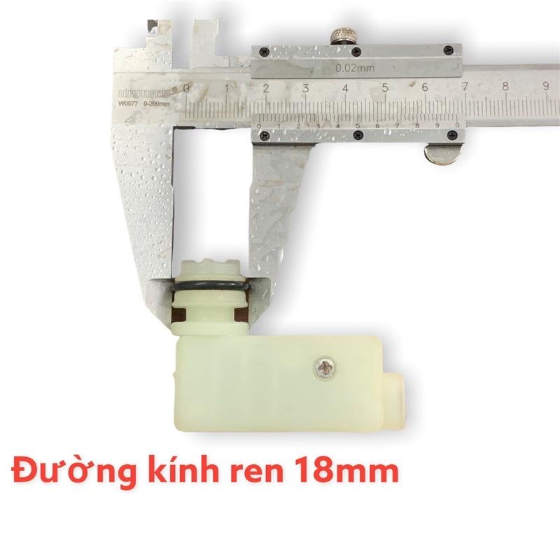 Cụm rờ le áp, công tắc trong áp lực máy xịt rửa xe kích thước 48.33x22.33MM ĐK Ren ngoài Ø18mm dạng trực tiếp áp lực cao, RELAY 1