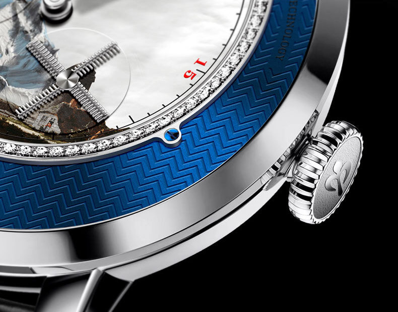 Đồng hồ nam Poniger P723-1 Chính hãng ,Kính sapphire nguyên khối ,chống xước,chống nước 50m,mặt xanh vỏ trắng dây da nâu ( đen) xịn,vỏ máy thép không gỉ 316L,Đồng hồ cơ (Automatic) bảo hành 24 tháng, hàng mới 100%,thiết kế trẻ trung và sang trọng