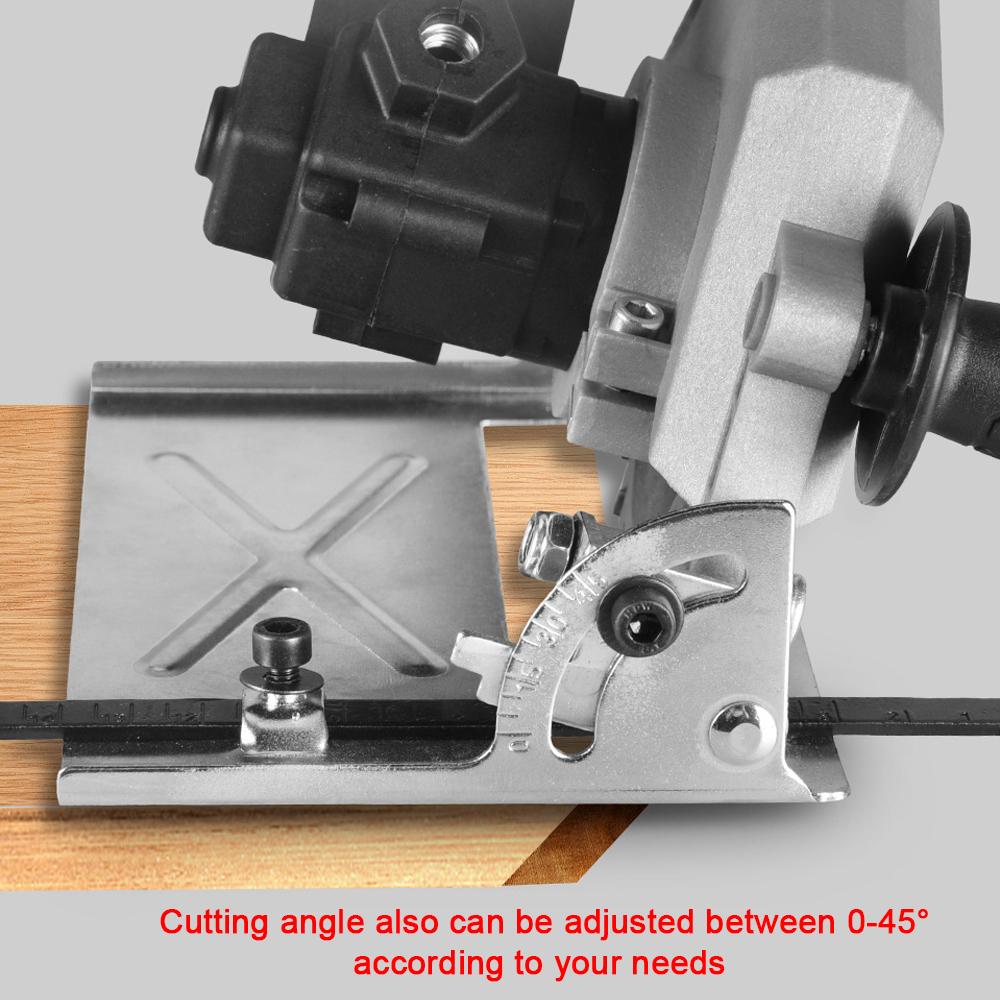 : Electric Drill Modified Tool Attachment Electric Drill to Electric Circular Saws Angle Grinder 2 in 1 Modified Accessories Set Home DIY Conversion Attachment