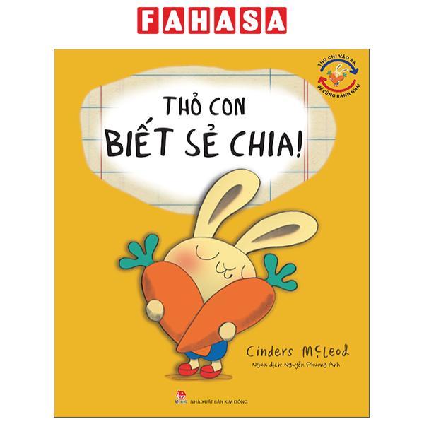 Sách - Thu Chi Vào Ra, Bé Cũng Rành Nha! - Thỏ Con Biết Sẻ Chia