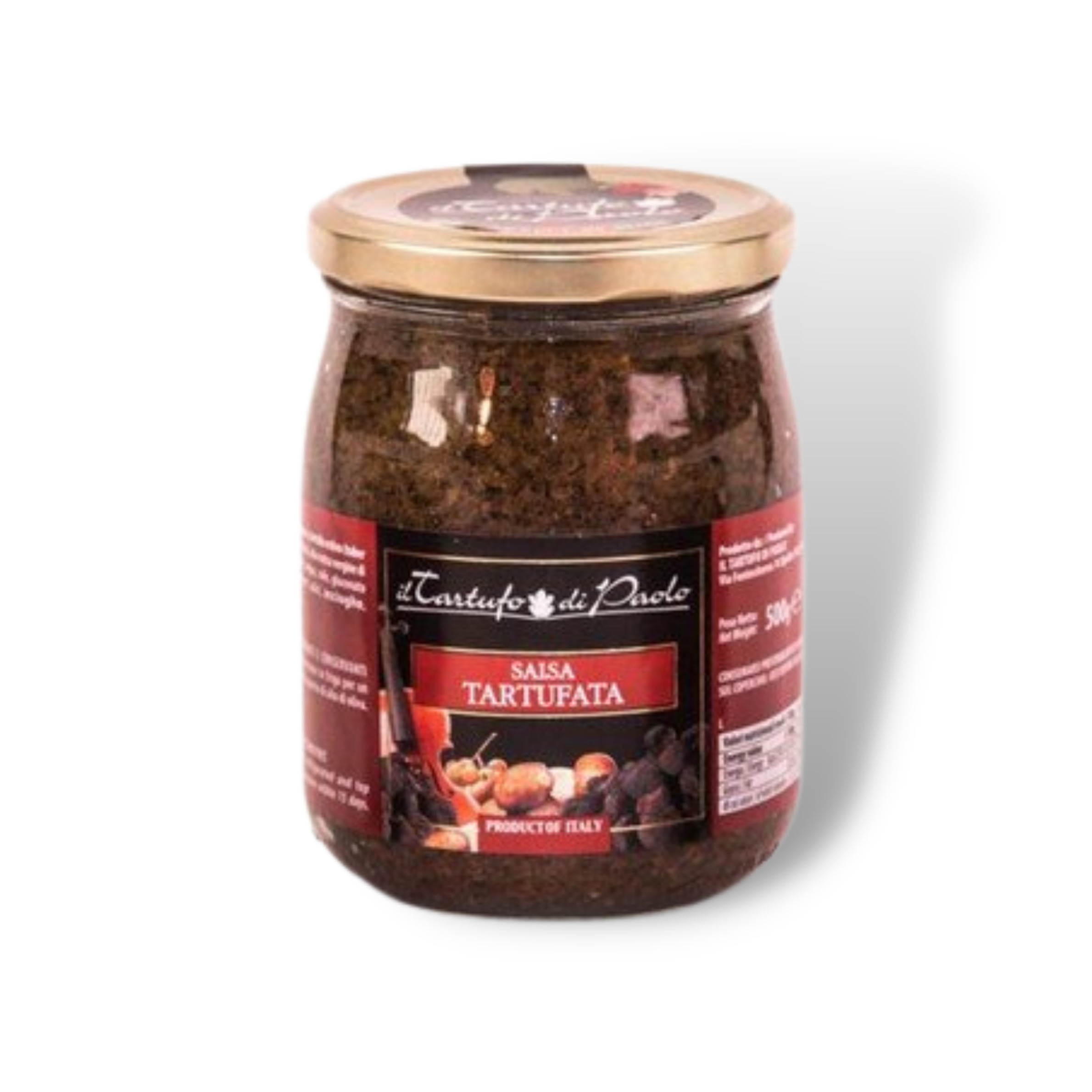 Sốt Nấm Truffle Đen - Black Truffle Salsa Tartufata - Truffle Paste 500Gr Nhập Khẩu Italia