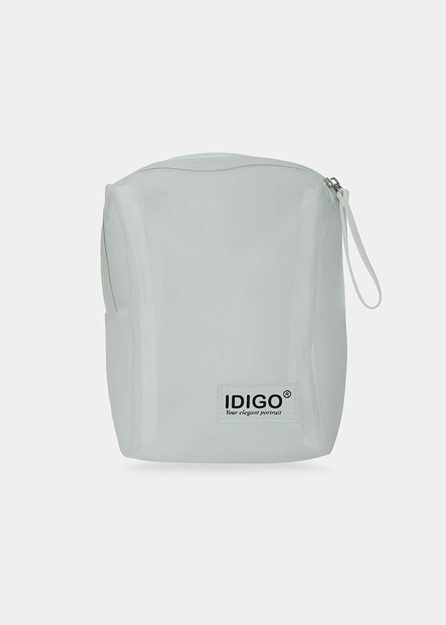 Túi đựng mỹ phẩm trong suốt chuyên dụng, túi lưới đựng đồ vệ sinh cá nhân mang theo du lịch, đi tập gym IDIGO FM4-1100