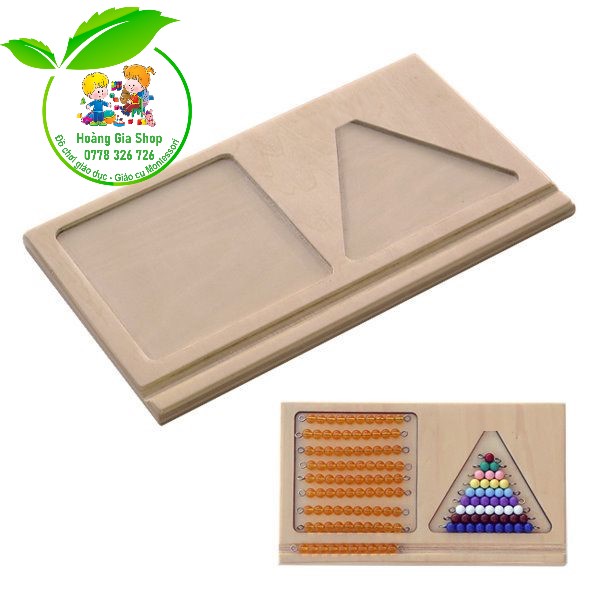 Khay để thanh 10 và hạt cườm 1-9 - Teens Bead Stair Tray