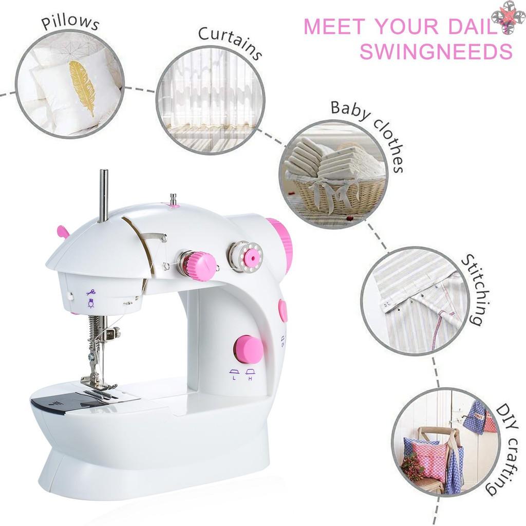 Máy May Mini 2 Tốc Độ Tiện Lợi