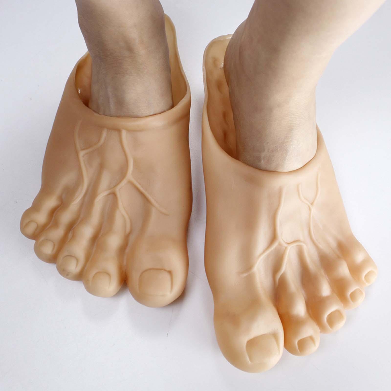 PVC Big Toe Slippers, , Sandals,Halloween Costume Accessories,Funny  Slippers ,