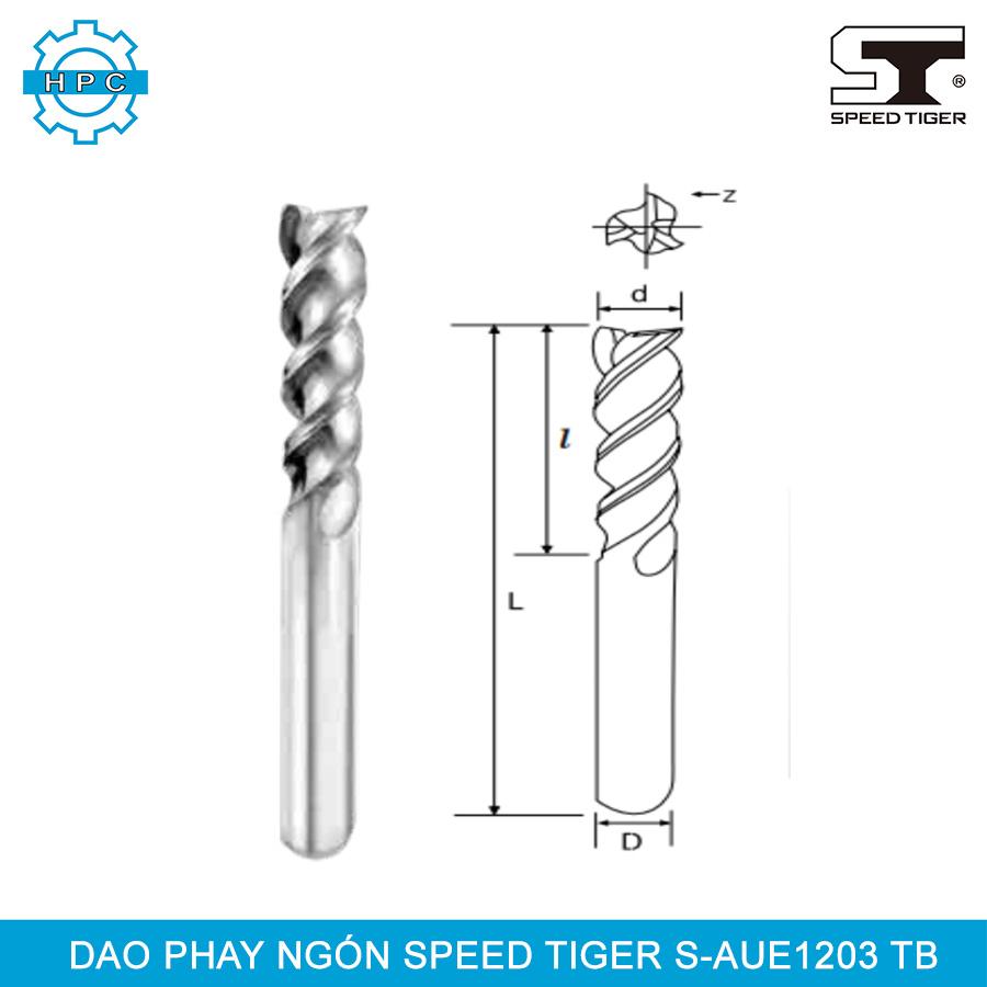 Dao phay nhôm Speed Tiger S-AUE1203 TB