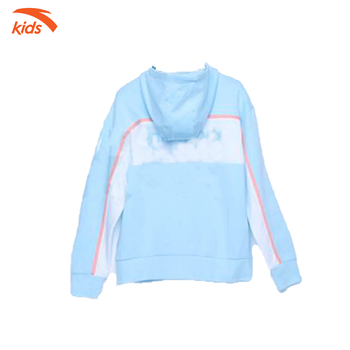 Áo khoác nỉ bé gái Anta Kids kiểu dáng hoodie, chất liệu cao cấp 362135735-1